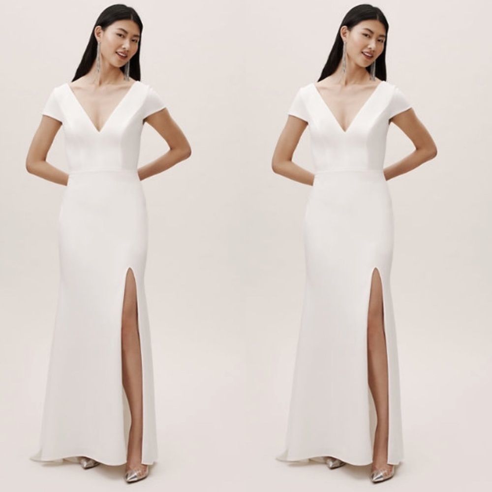 BHLDN White Maxi Dress